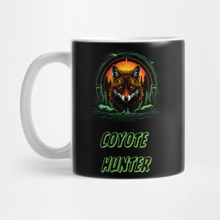 coyote hunting Mug